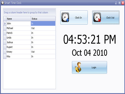 employee time clock software